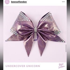 “Undercover Unicorn” Bows of London cheer bow